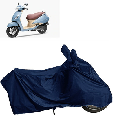 DIGGU Two Wheeler Cover for TVS(Jupiter Grande, Blue)