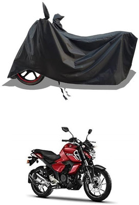 KEDIT Two Wheeler Cover for Yamaha(FZ S V3, Black)