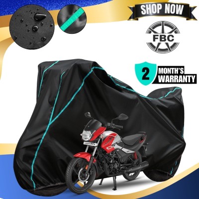 AUTOCAD Waterproof Two Wheeler Cover for Hero(Passion Plus, Black, Blue)