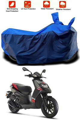 Mdstar Waterproof Two Wheeler Cover for Aprilia(Storm 125, Blue, Blue)