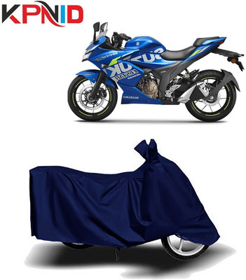 KPNID Waterproof Two Wheeler Cover for Suzuki(Gixxer SF 250, Blue)