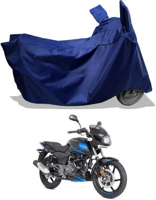 Amexride Two Wheeler Cover for Bajaj(Pulsar 150 DTS-i, Blue)