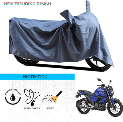 SnehaSales Waterproof Two Wheeler Cover for Yamaha(FZ-Fi Version 3.0, Grey)