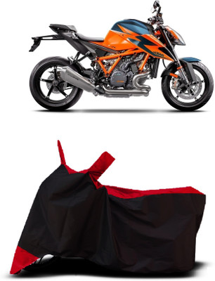 VESMEI Two Wheeler Cover for KTM(Duke 200, Red)