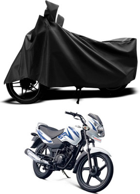AASHTIK MART Two Wheeler Cover for Yamaha(Sport ES, Black)