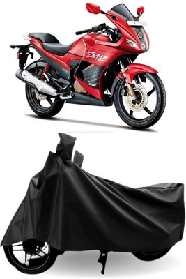 Mdstar Waterproof Two Wheeler Cover for Hero(Karizma ZMR, Black)