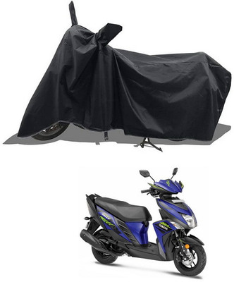 PAGORA Waterproof Two Wheeler Cover for Yamaha(Cygnus Ray ZR BS6, Black)