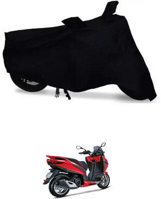 AutoGalaxy Waterproof Two Wheeler Cover for Aprilia(SXR 160, Black)