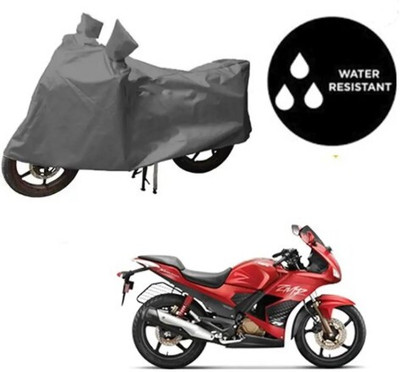 JVBRANGI Waterproof Two Wheeler Cover for Hero(Karizma ZMR, Grey)
