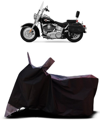 THE REAL ARV Waterproof Two Wheeler Cover for Harley Davidson(Heritage Softail Classic, Grey)