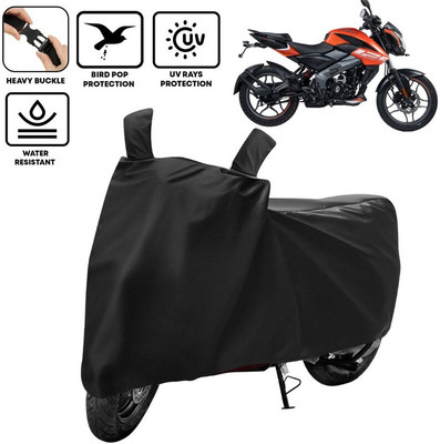 kerwa Waterproof Two Wheeler Cover for Bajaj(Pulsar NS125, Black)