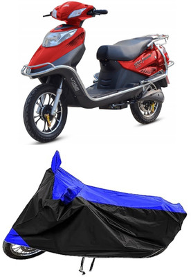 MMSSTAR Two Wheeler Cover for Hero(Electric Scooter, Blue)