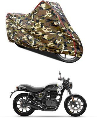 GOSHIV-car and bike accessories Waterproof Two Wheeler Cover for Royal Enfield(Hunter 350, Yellow)