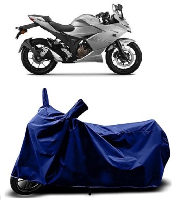 VESMEI Two Wheeler Cover for Suzuki(Gixxer SF 250, Blue)