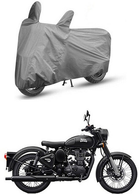Mdstar Waterproof Two Wheeler Cover for Royal Enfield(Continental GT, Grey)