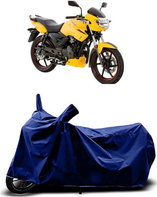 VESMEI Two Wheeler Cover for TVS(Apache 150, Blue)