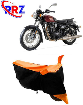 RRZ Waterproof Two Wheeler Cover for Benelli(Leoncino, Black, Orange)