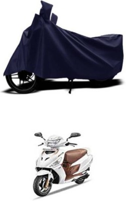 RAAMKM Two Wheeler Cover for TVS, Bajaj, Hero, Honda, KTM(Ninja 300 BS6, Blue)