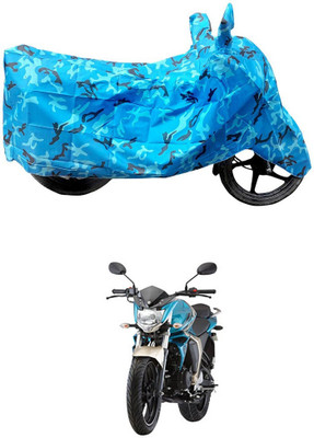 DeepShakshi AUTOMOTIVE Waterproof Two Wheeler Cover for Yamaha(FZ, Blue)