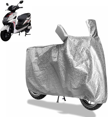aksmit Waterproof Two Wheeler Cover for Universal For Bike(Silver)