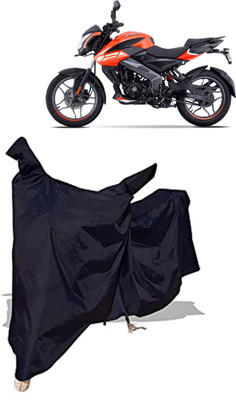 Amexride Two Wheeler Cover for Bajaj(Pulsar NS125, Black)