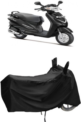 Autoprime Two Wheeler Cover for Hero(Duet LX 110CC BS6, Black)