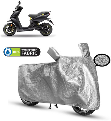 PAGORA Waterproof Two Wheeler Cover for Ather(450, Silver)