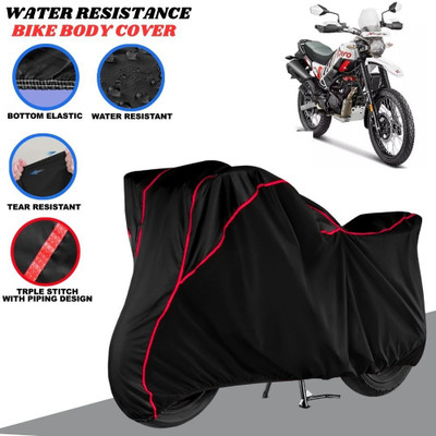 SRP PRODUCT Waterproof Two Wheeler Cover for Hero(Xpulse 200T, Black, Red)