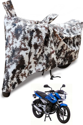 Auto Hub Waterproof Two Wheeler Cover for Bajaj(XCD 125cc, Multicolor)