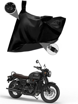 DeepShakshi AUTOMOTIVE Waterproof Two Wheeler Cover for Triumph(Bonneville T120 Black BS6, Black)
