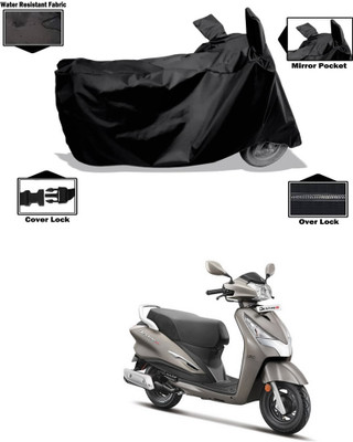 CODOKI Waterproof Two Wheeler Cover for Hero(Destini 125, Black)