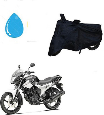DeepShakshi AUTOMOTIVE Waterproof Two Wheeler Cover for Yamaha(SZ R, Black)