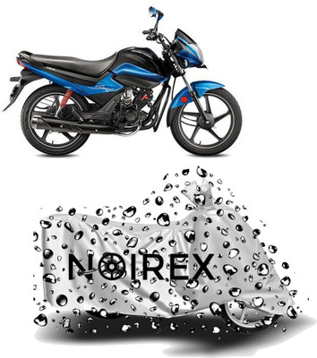 NOIREX Two Wheeler Cover for Hero(Splendor I Smart, Silver)