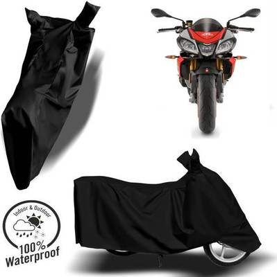 RAAMKM Waterproof Two Wheeler Cover for Hero, Honda(Electric NYX BS6, Black)