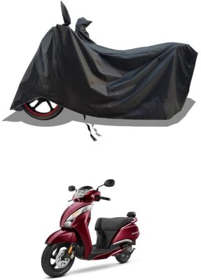 KEDIT Two Wheeler Cover for TVS(Jupiter classic, Black)