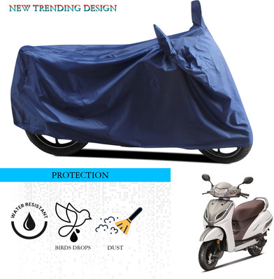 ANTHUB Waterproof Two Wheeler Cover for Honda(Activa 5G, Blue)