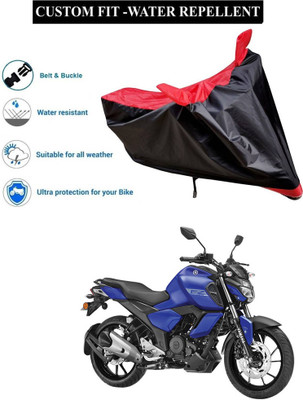 PAGORA Waterproof Two Wheeler Cover for Yamaha(FZ-X, Red)