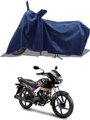 AASHTIK MART Two Wheeler Cover for Mahindra(Centuro, Blue)