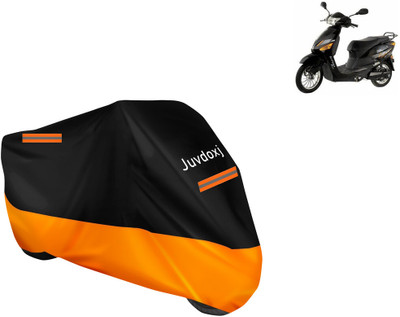 Juvdoxj Waterproof Two Wheeler Cover for Hero Electric(Electric Cruz, Orange)