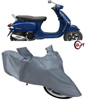 BHAGAT JI TRADER Waterproof Two Wheeler Cover for Vespa(Silver)