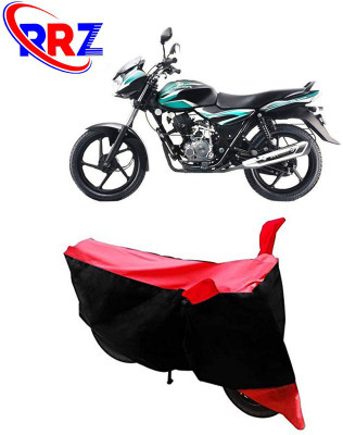 AutoGalaxy Waterproof Two Wheeler Cover for Bajaj(Discover 100 DTS-i, Black, Red)