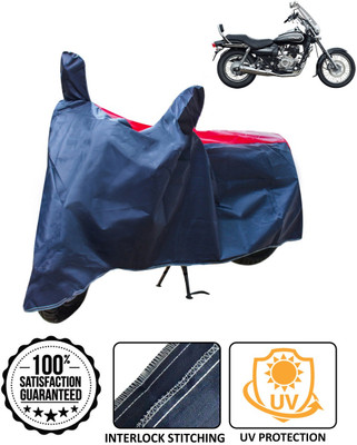AutoRetail Waterproof Two Wheeler Cover for Bajaj(Avenger 220 Cruise, Blue, Red)