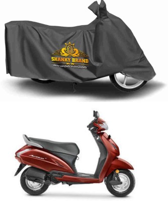 ShankyBrand Two Wheeler Cover for Honda(Activa 4G, Grey)