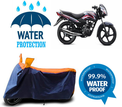 Mdstar Waterproof Two Wheeler Cover for TVS(Sport ES BS6, Multicolor)