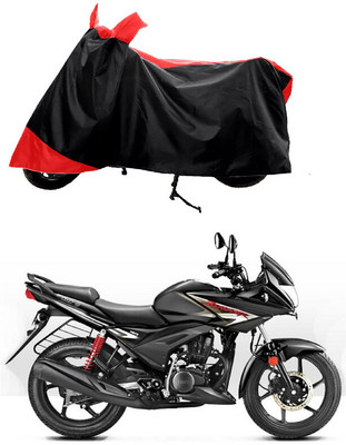 GROFATIK Two Wheeler Cover for Hero(Ignitor, Red)