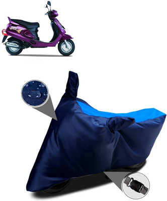 CODOKI Waterproof Two Wheeler Cover for Mahindra(Duro 125, Blue)