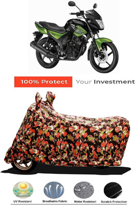 Amexride Two Wheeler Cover for Yamaha(SZ RR V2.0 BS6, Multicolor)
