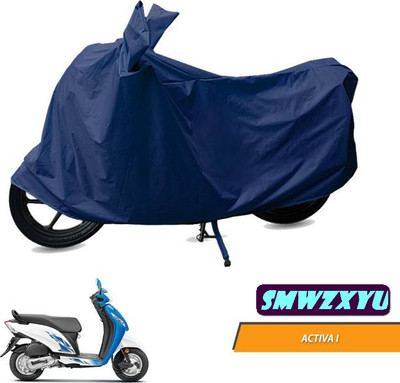 smwzxyu Waterproof Two Wheeler Cover for Honda(Activa i, Blue)