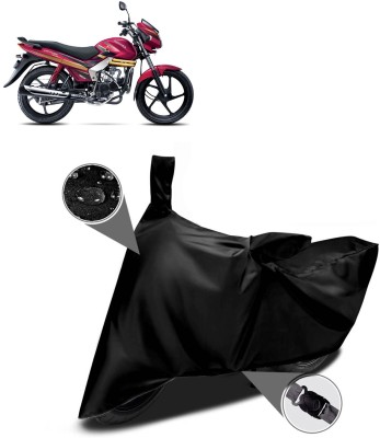 AutoGalaxy Waterproof Two Wheeler Cover for Mahindra(Centuro Rockstar, Black)