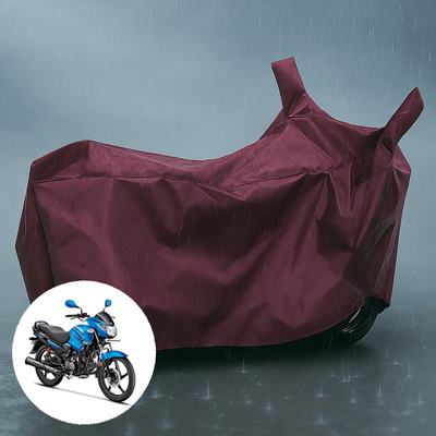 CODOKI Waterproof Two Wheeler Cover for Hero(Glamour FI, Maroon)